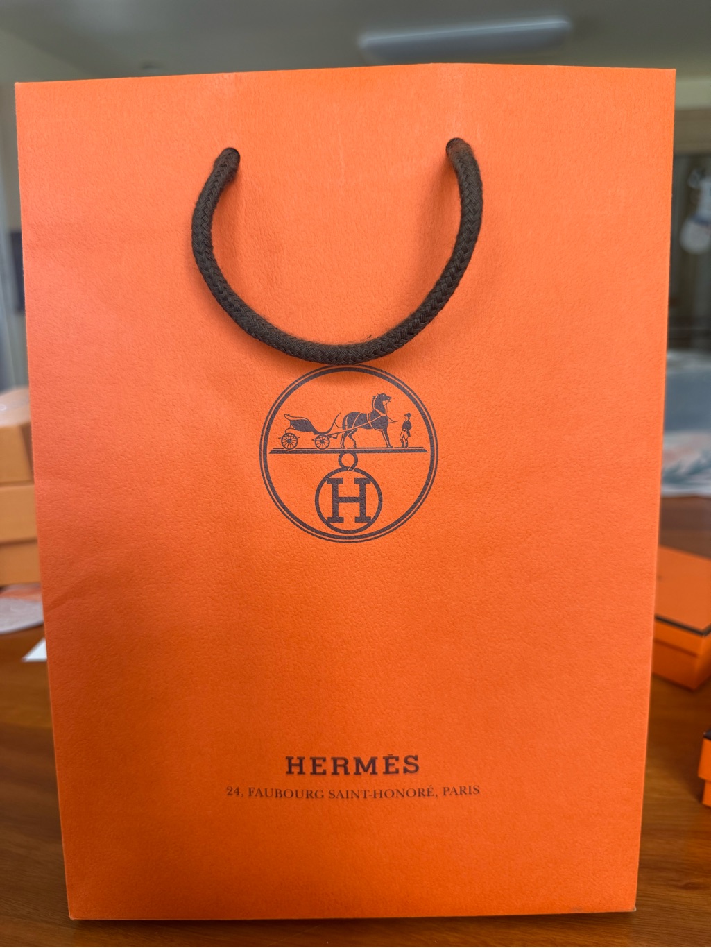 Hermes Shopping Bag Authentic
